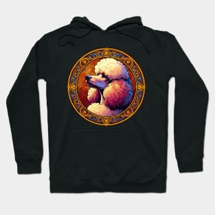 Art Deco Standard Poodle - Cool Poodle Art Hoodie